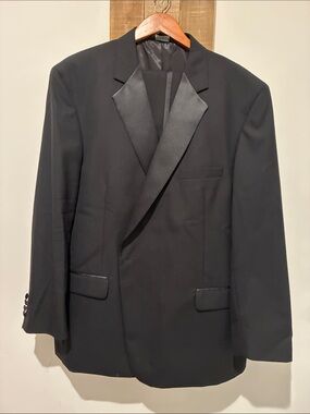 Jos. A. Bank Black Tuxedo Jacket with Satin Lapels